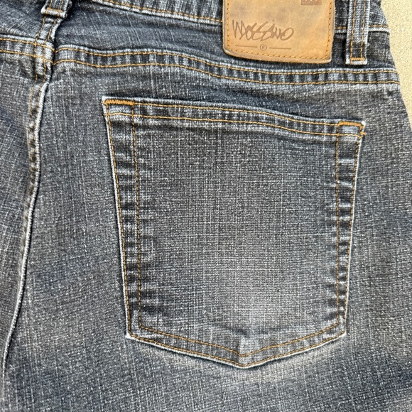 Mossimo Women's Dark Blue Straight Leg Jeans size 12 - Picture 10 of 10